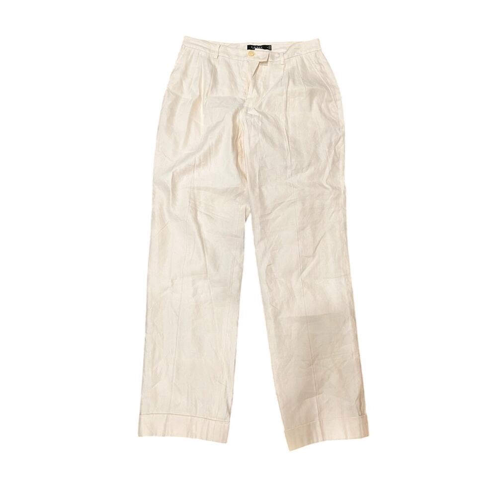 Ralph Lauren Womens Cream Chinos Size 6 NWT